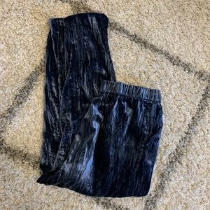 Blue Velour Pant 👏🏼